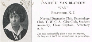 Janice Howe Van Blarcom Quinn