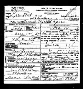 Hannah Elizabeth Sutton Ayres