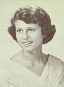 Virginia Carol Russo Jurkowski 1959 yearbook photo